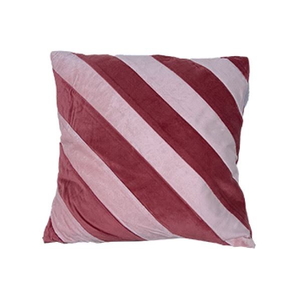 kussen gestreept licht roze huren