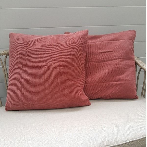 Kussen oud roze 