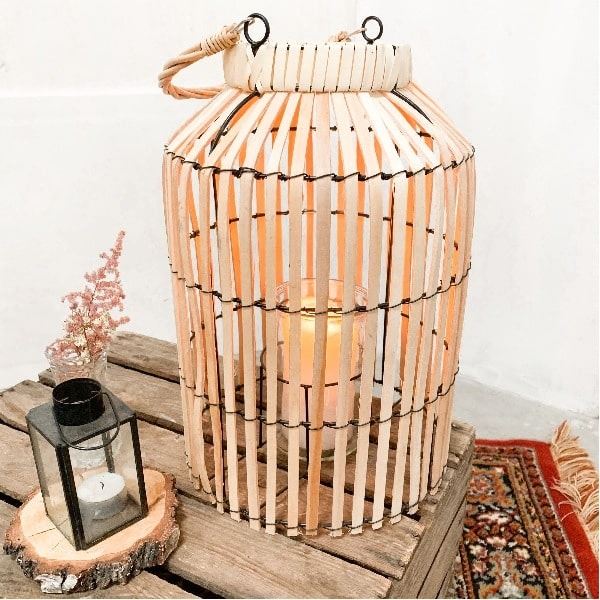 Lantaarn rotan groot