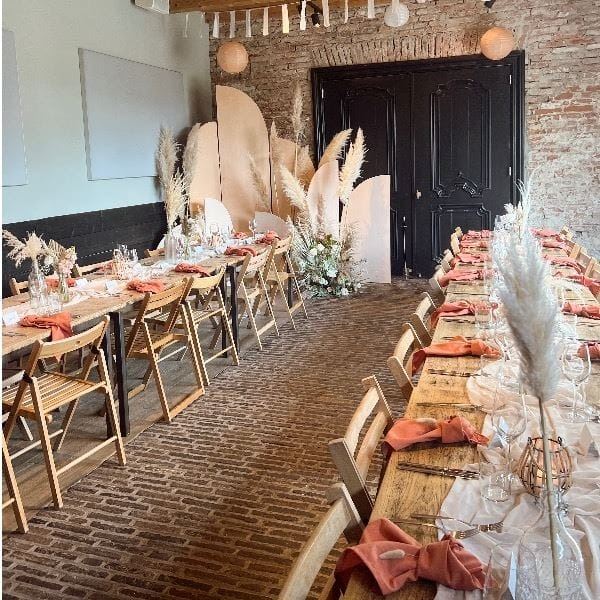 Backdrop Pink Panels 
