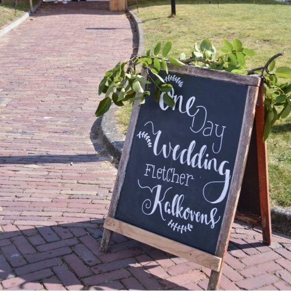 Krijtbord vintage groot Krijtbord vintage groot