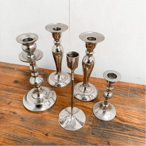 Kandelaar zilver